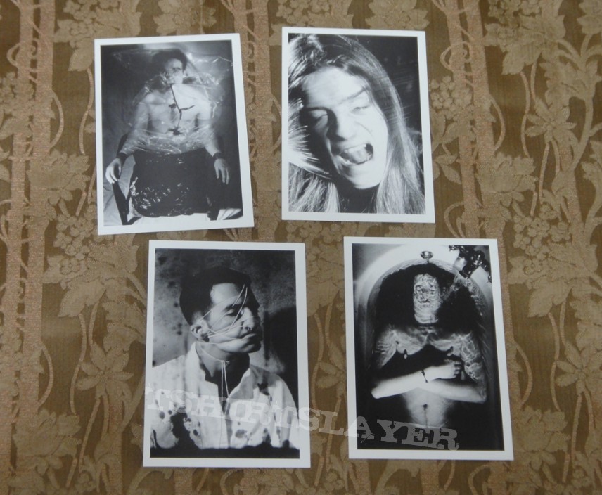 CARCASS / Necroticism - D.T.I. LP with post card set 1991