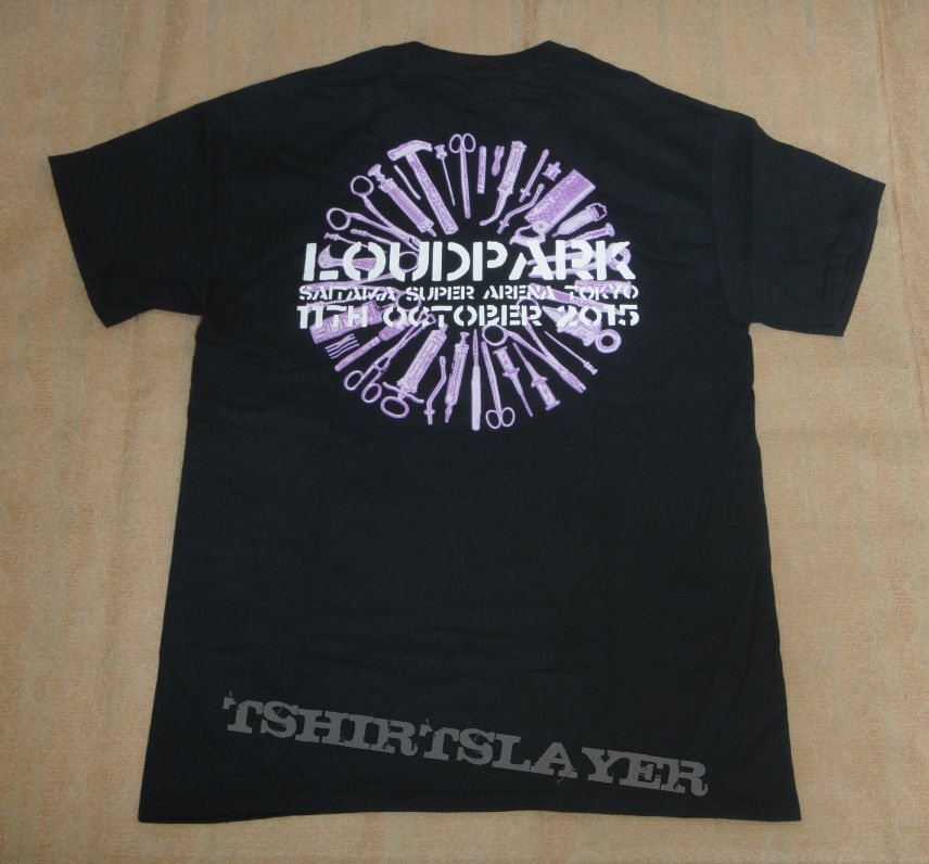 CARCASS / Loud Park festival T-shirt 2015