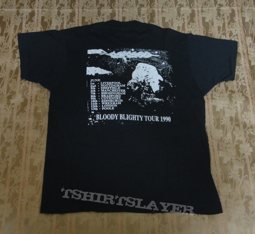 CARCASS / Bloody Blighty tour shirt 1990