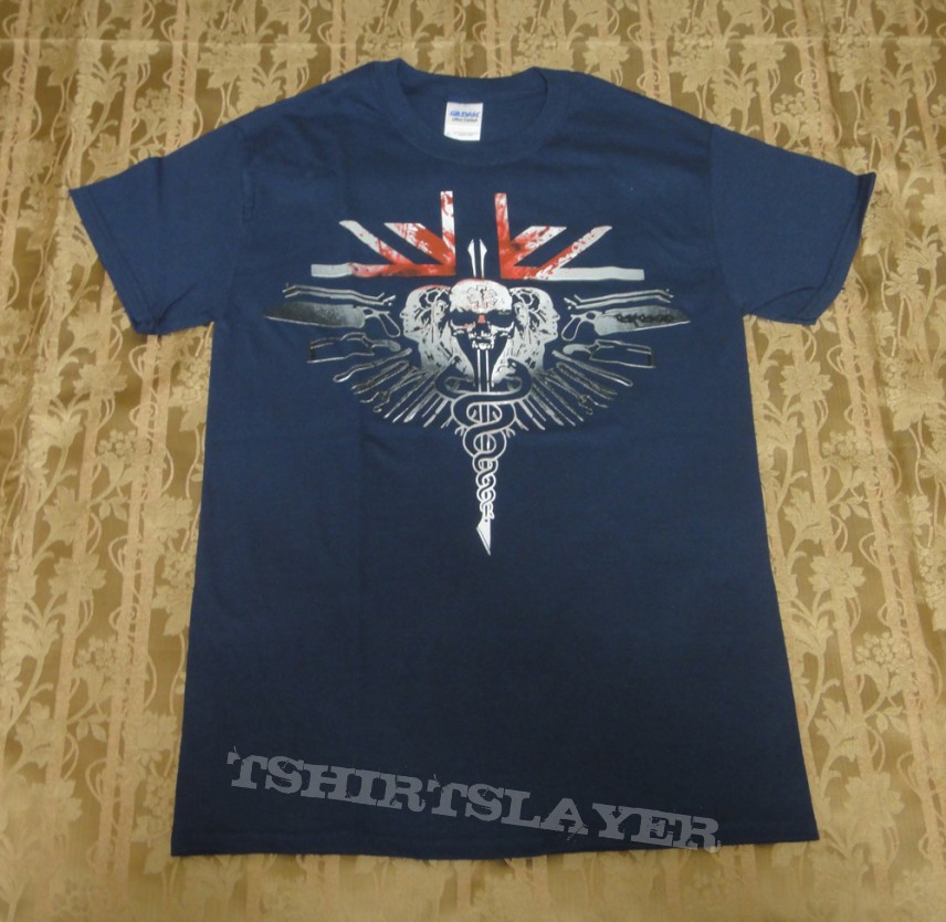 CARCASS / Lacerating LoudPark Japan 2013 navy shirt