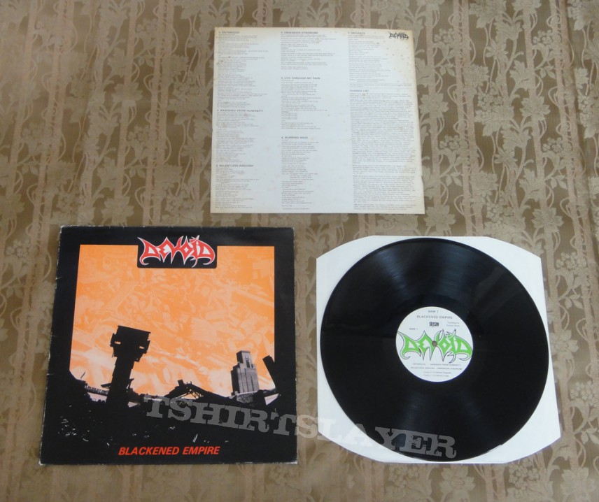 DEVOID / Blackened Empire LP 1991