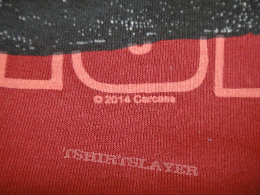 CARCASS / Cabeza burgundy long sleeve shirt CARCASS / Cabeza burgundy long sleeve shirt