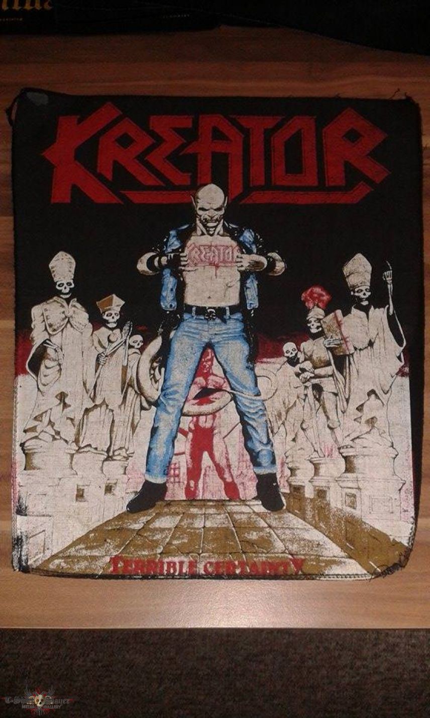 Kreator Terrible Certainty Backpatch