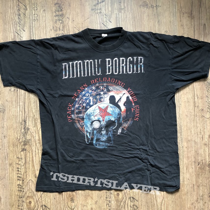 Dimmu Borgir Puritanical Euphoric Misanthropia 2001 Tour Shirt