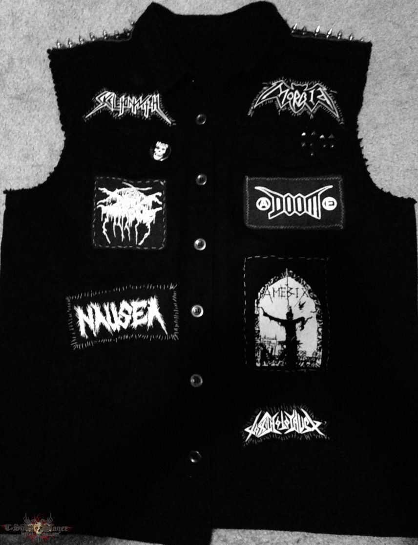 Darkthrone Black Metal  Crust Punk battle jacket