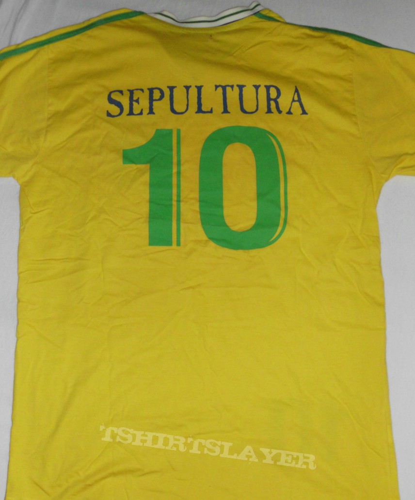 Sepultura - Brasil T-Shirt | TShirtSlayer TShirt and BattleJacket Gallery