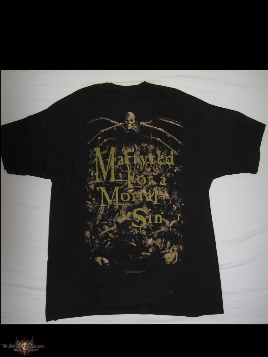 Cradle Of Filth &quot;Martyred for a Mortal Sin&quot; shirt