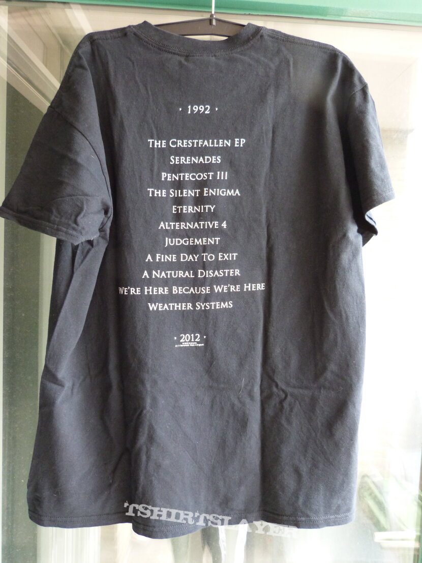 Anathema &quot;Discography 1992-2012&quot; shirt