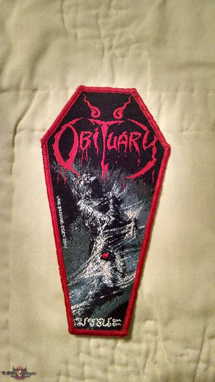 Obituary &quot;Live In Bang-Cock 2013&quot; Coffin Patch for DethronedEmperor23