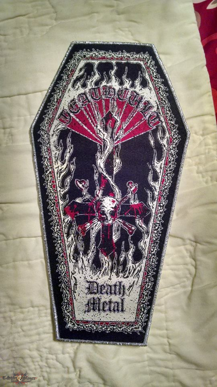 Deathcult Coffin Woven Back Patch