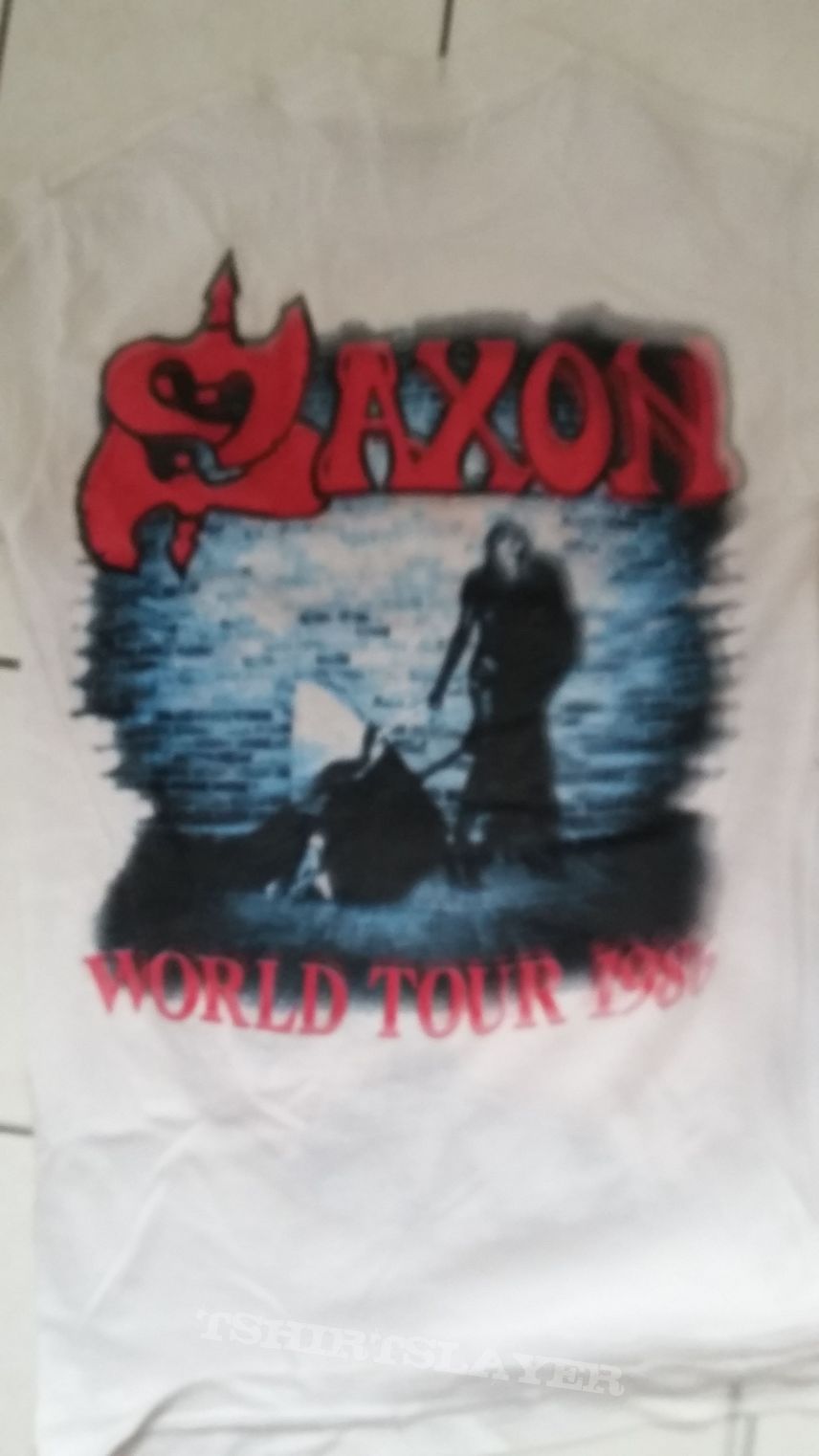 Saxon  - OG tourshirt 86