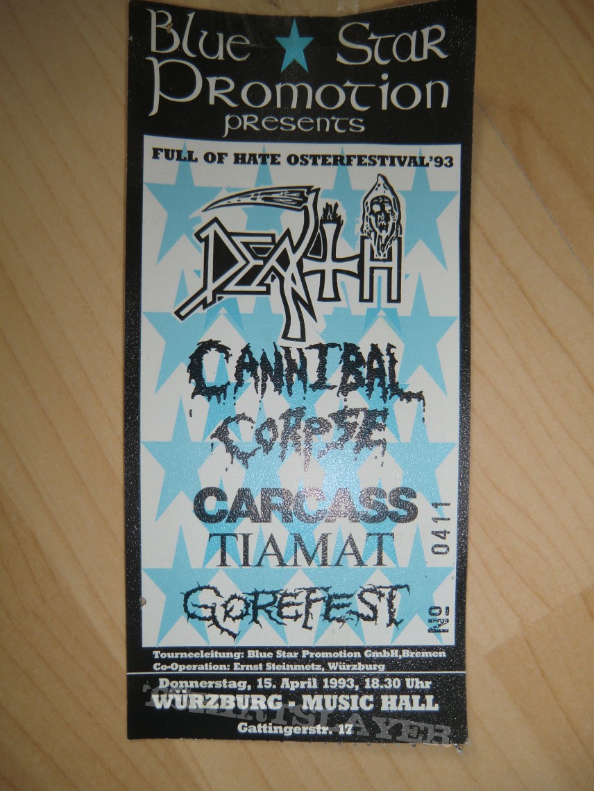Other Collectable - Ticket - Full of hate easter festival