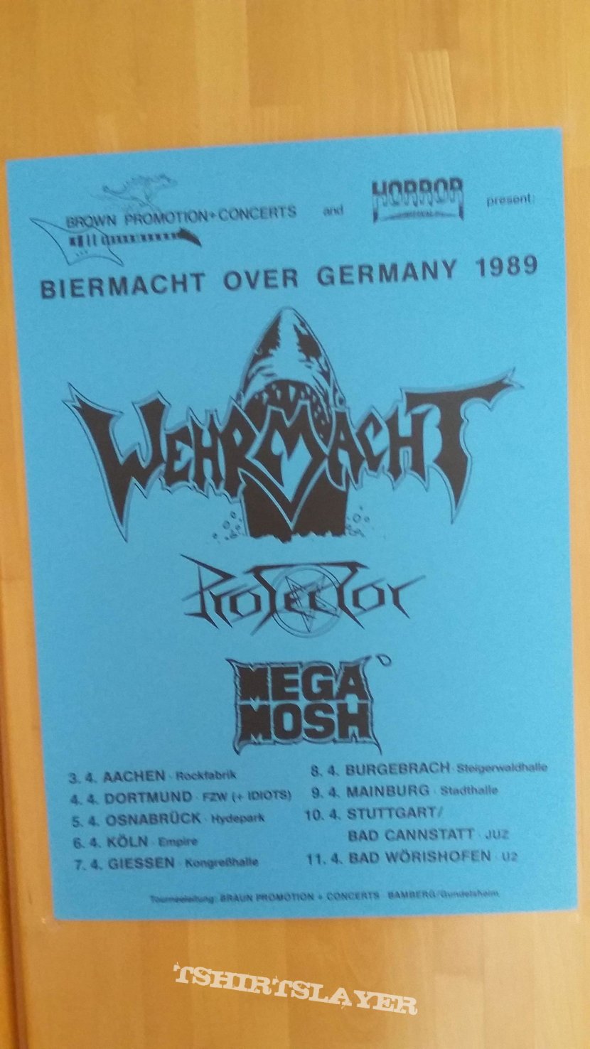 Wehrmacht - tourposter