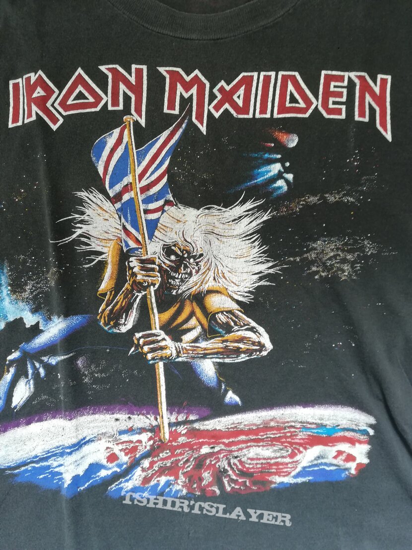 Iron Maiden - Tourshirt 1982 | TShirtSlayer TShirt and BattleJacket Gallery