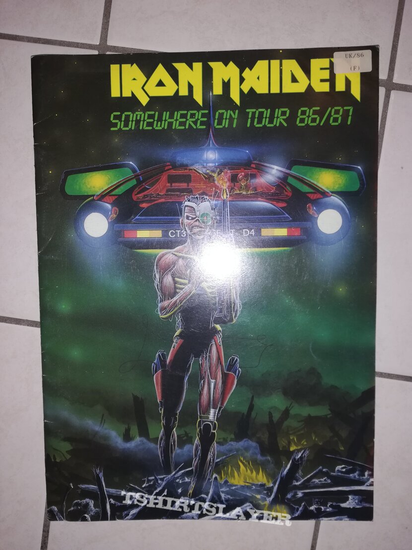Iron Maiden - Tour program 86