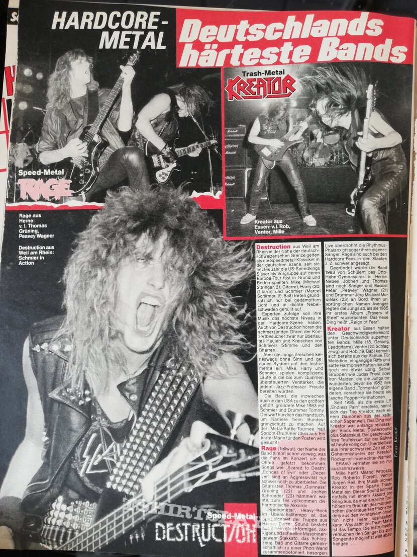 Destruction - magazine cut 87