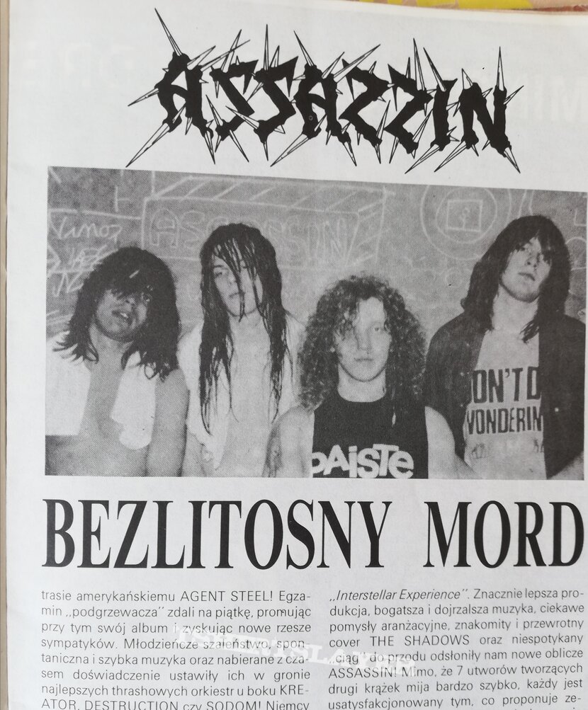 Assassin Thrash&#039;em all magazine - 90