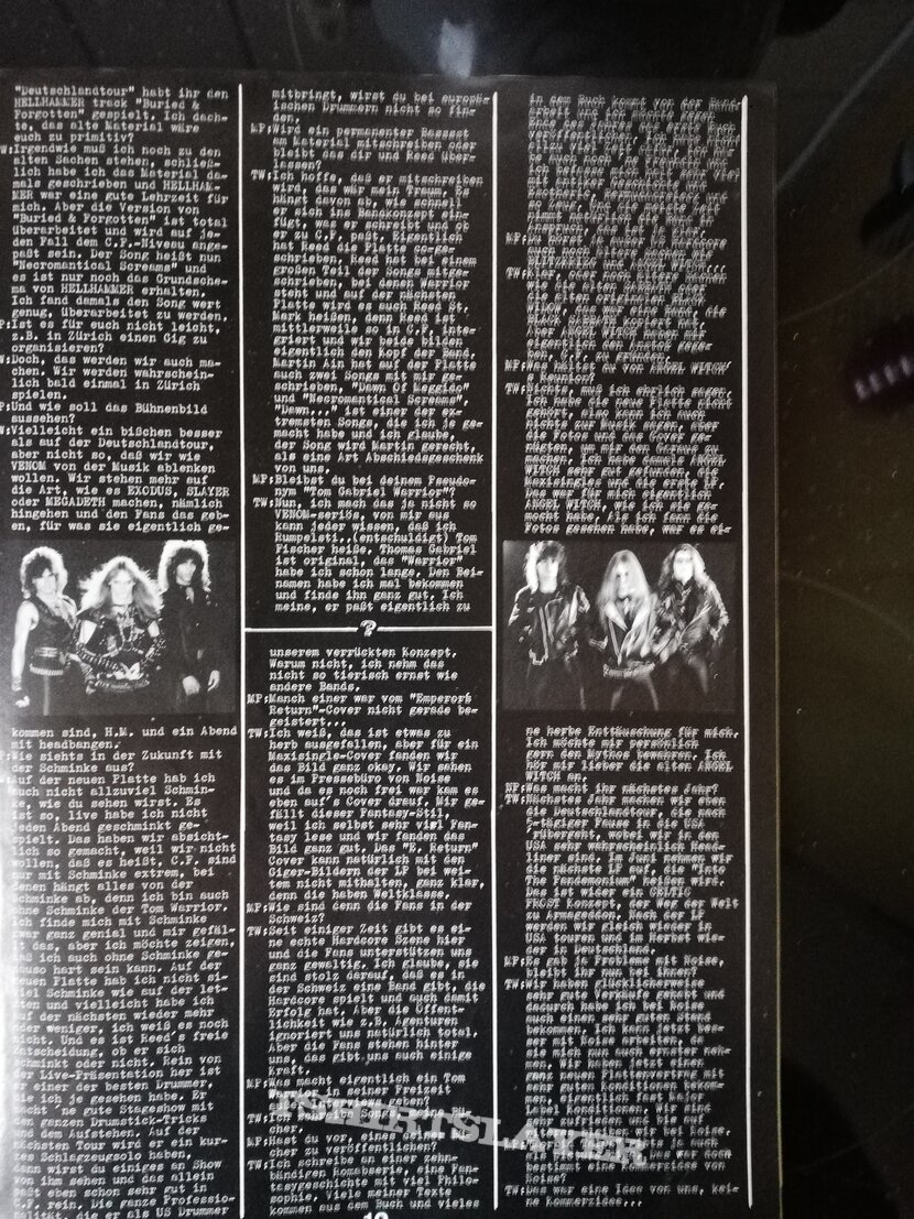 Celtic Frost Metal prophecy - magazine no 1
