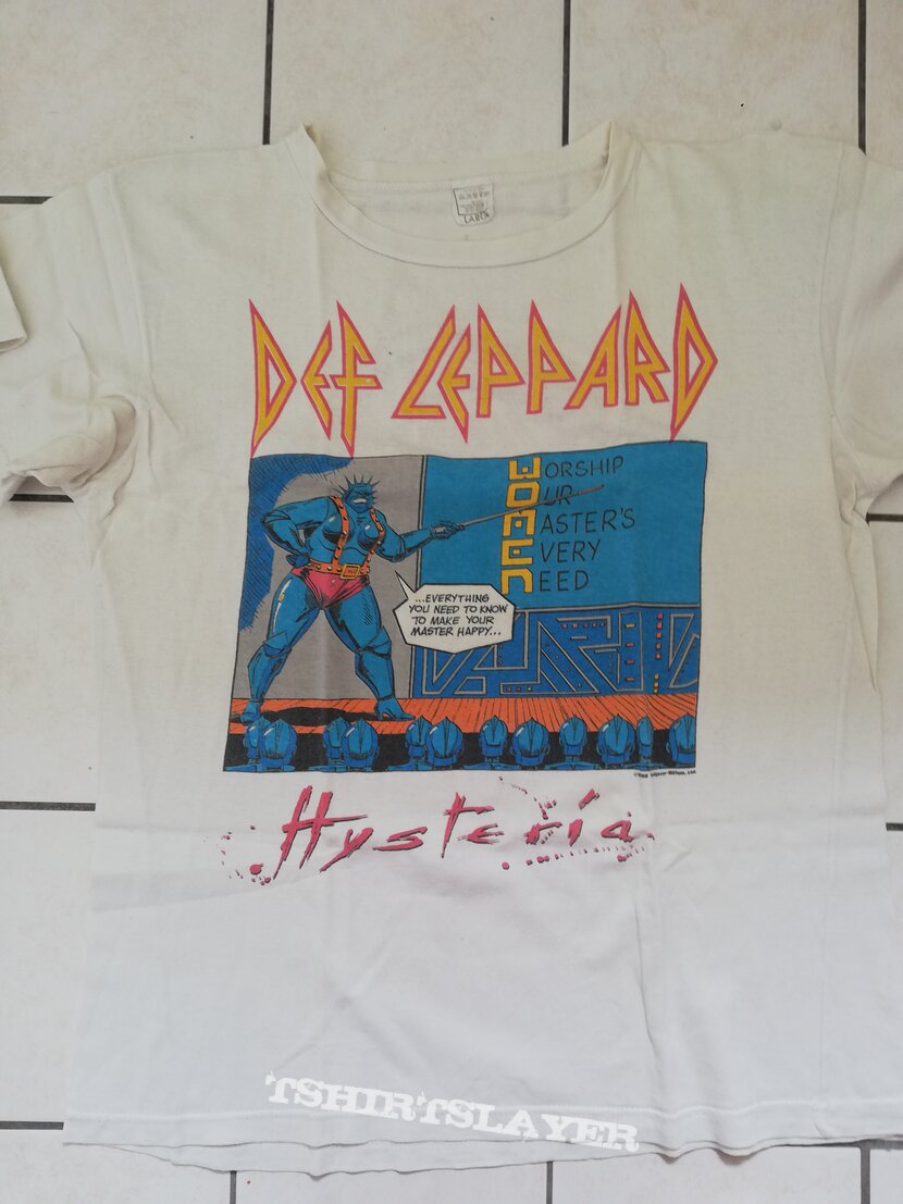 Def Leppard - Tourshirt 87