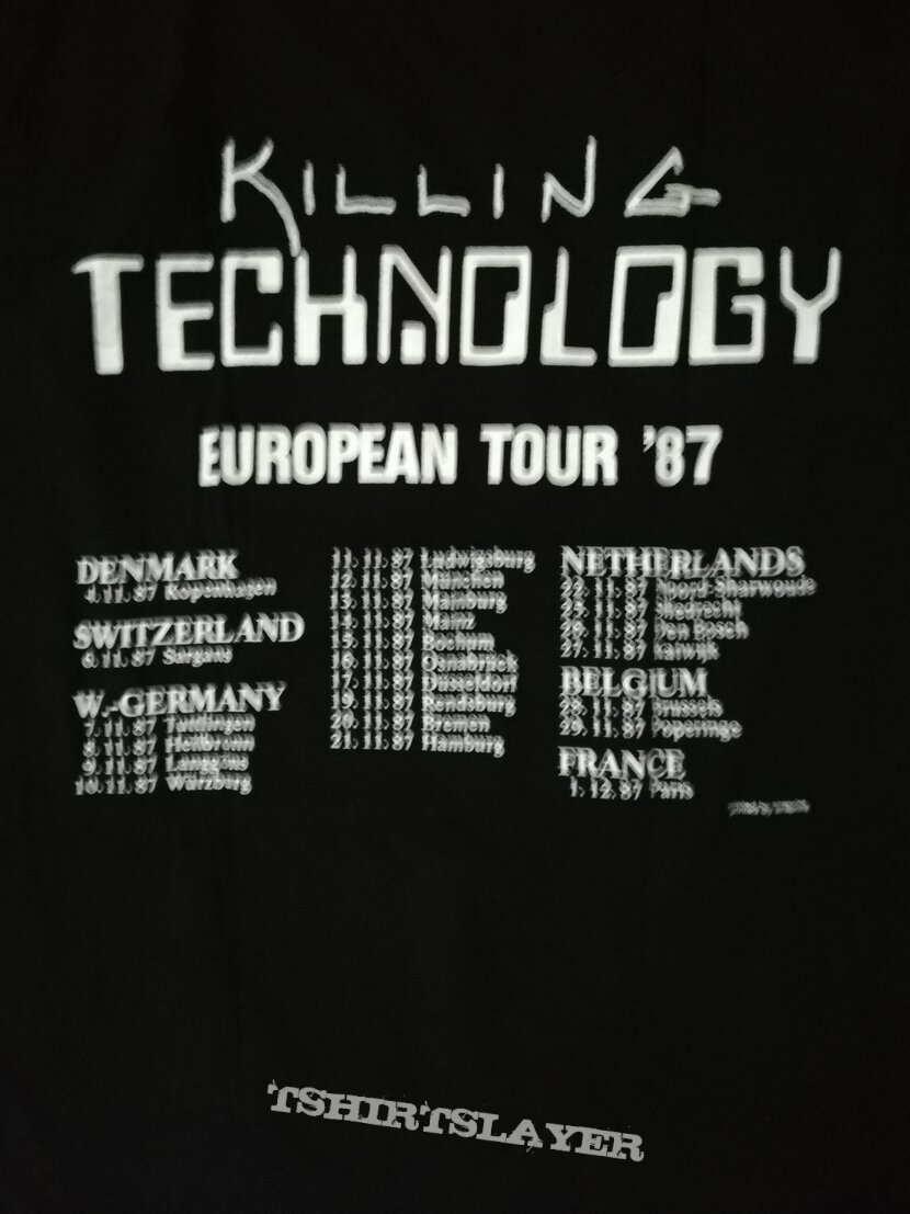 Voivod - Tourshirt 87