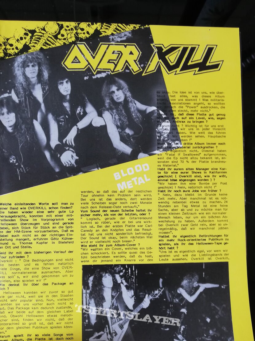 Megadeth Rock hard - Nr. 21 / 1987