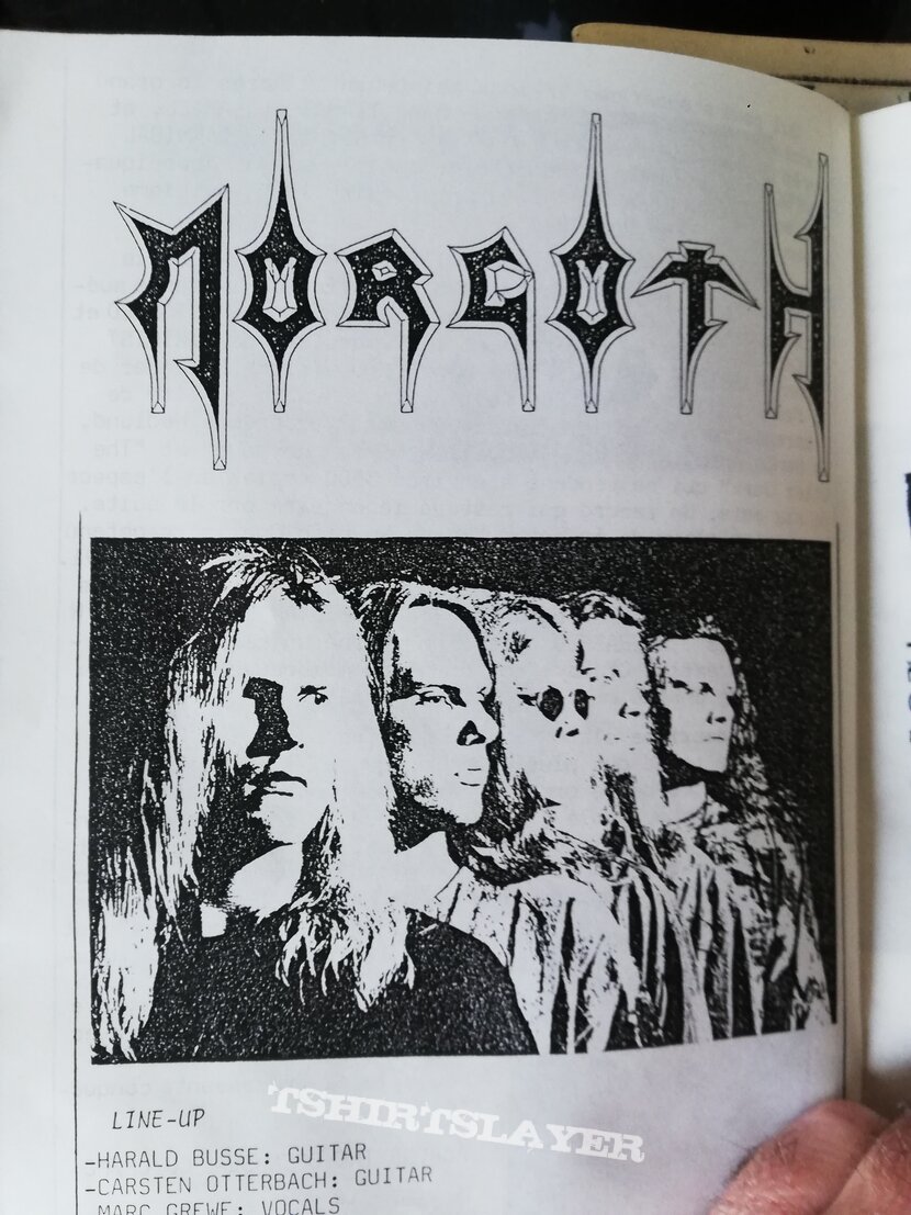 Morgoth Crucifixion - zine