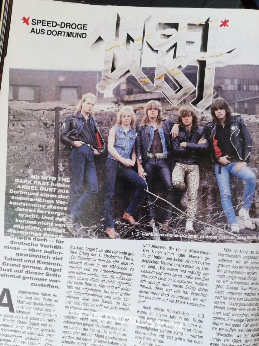 Living Death Crash - Sept 86 Living Death Crash - Sept 86