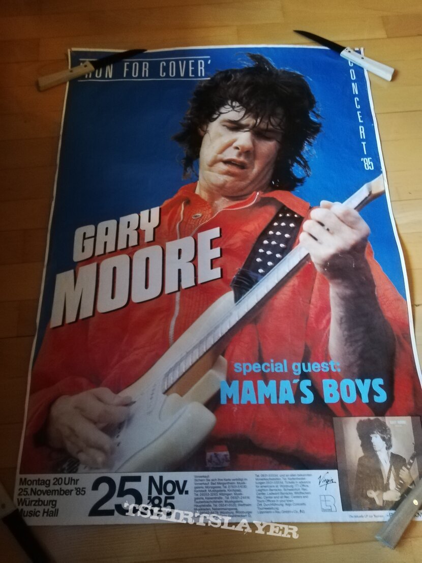 Gary Moore - Tour poster 85
