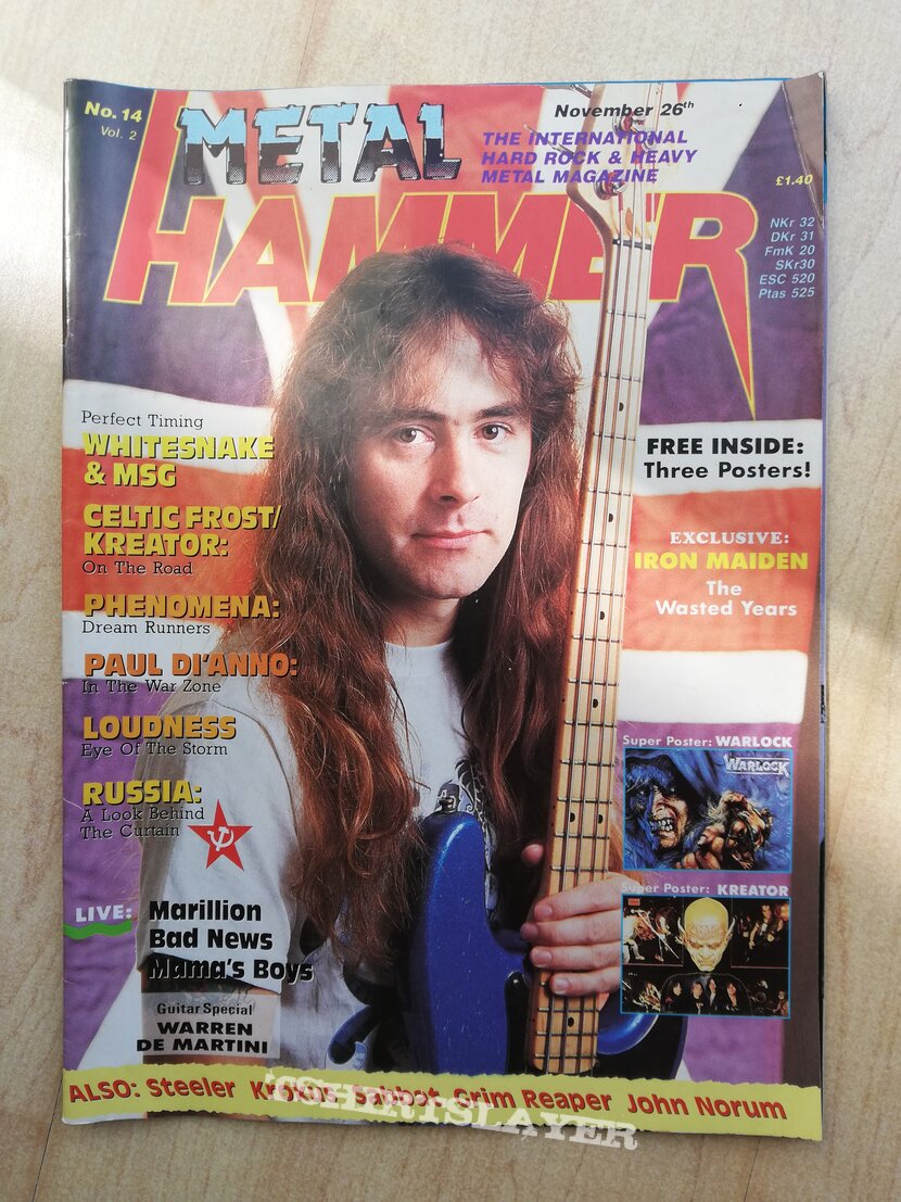 Metal Hammer - Nov 26th 87