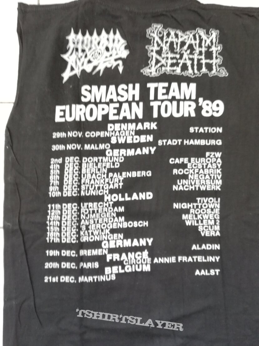 Morbid Angel Smash Team - Tourshirt 89