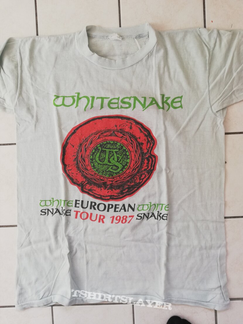 Whitesnake - European tour shirt 87