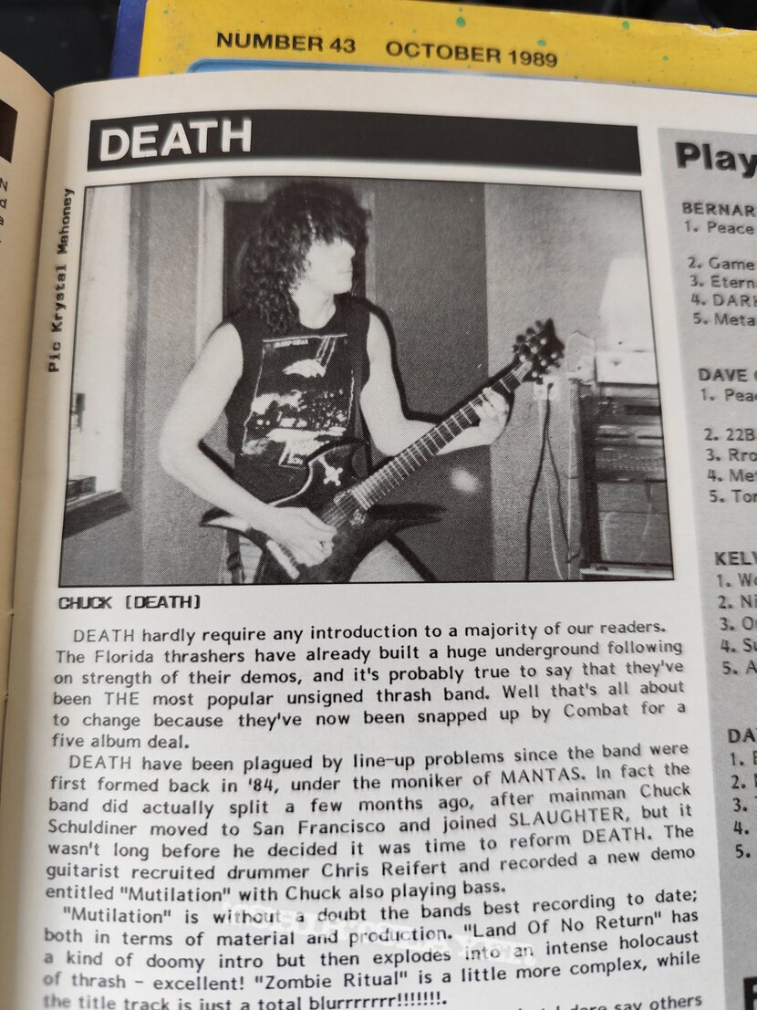 Megadeth Metal Forces - Magazine No 18