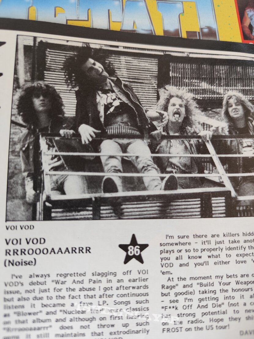 Megadeth Metal Forces - Magazine No 18