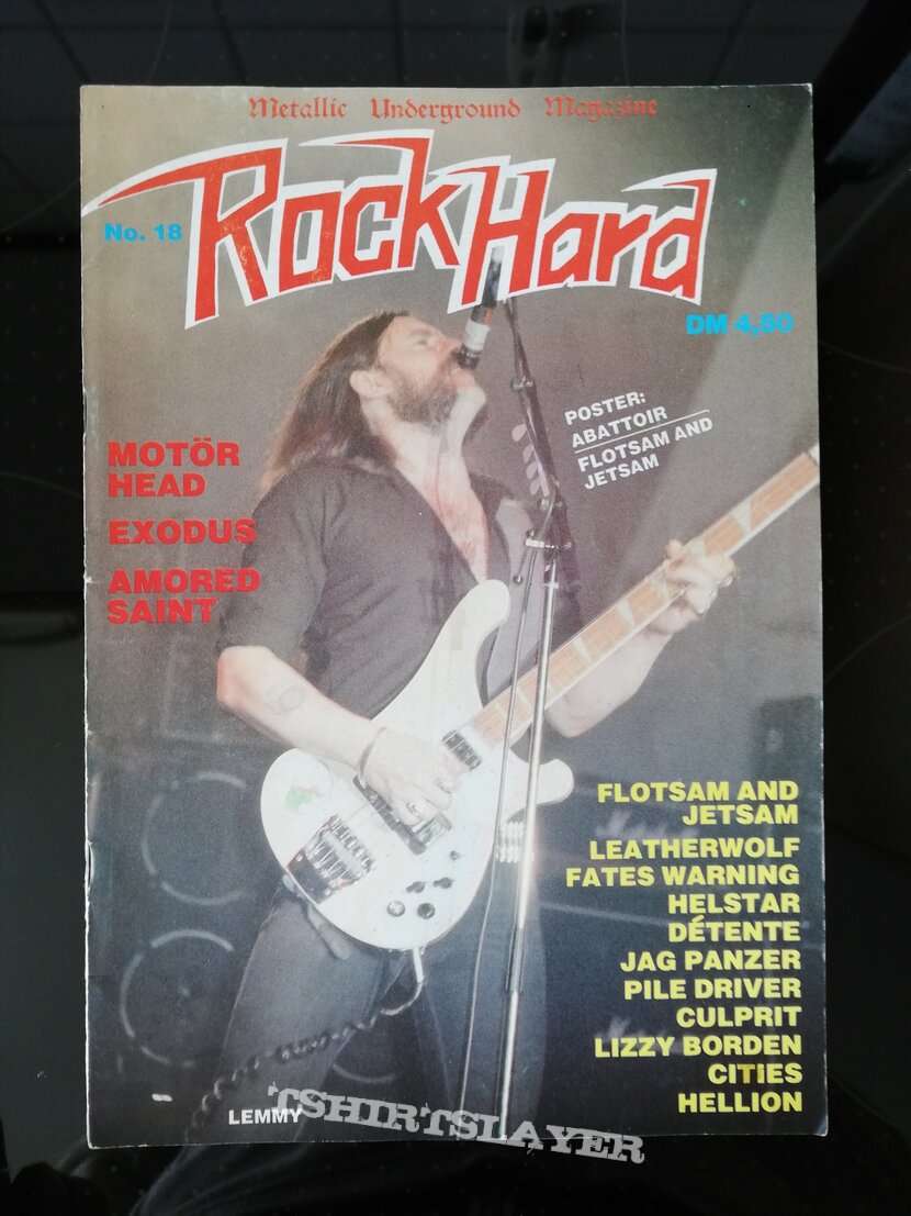 Motörhead Rock hard - Nr. 18 /1986