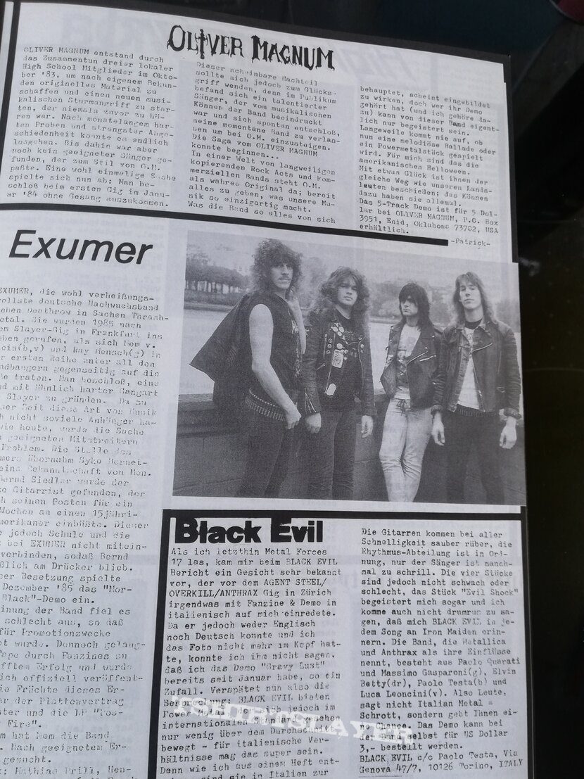 Helloween Deathrow Helloween Sacrifice - no 5, 1986 Helloween Deathrow Helloween Sacrifice - no 5, 1986