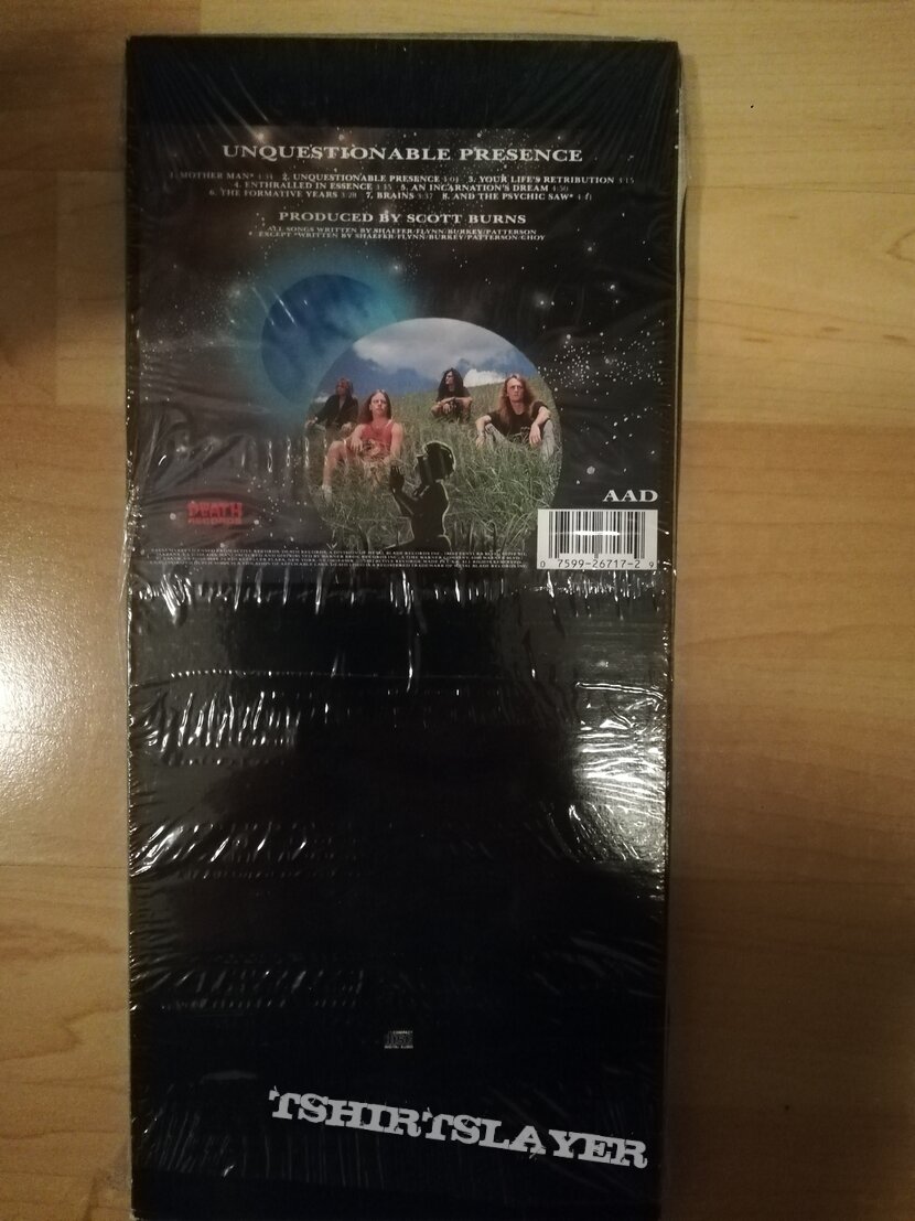 Atheist - unquestionable longbox cd 91