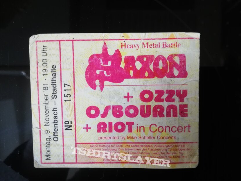 Saxon Heavy Metal Battle - ticket 81