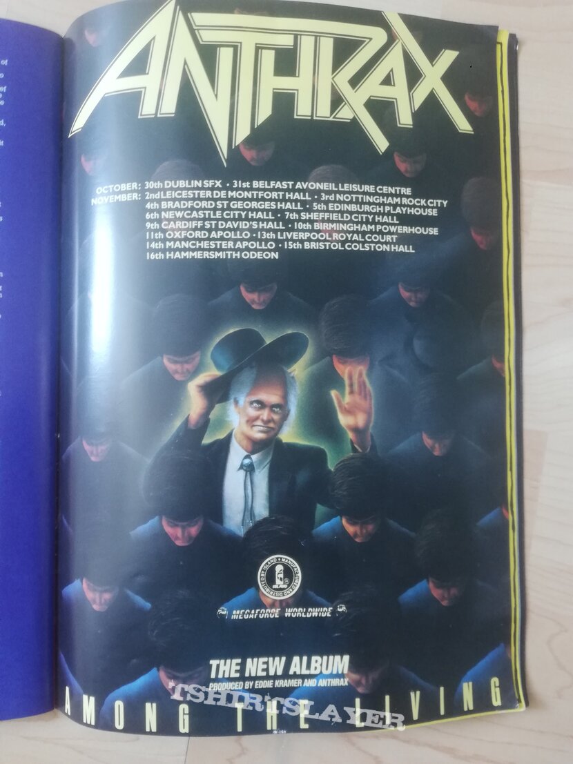 Metallica Monsters of rock - Tour book 87