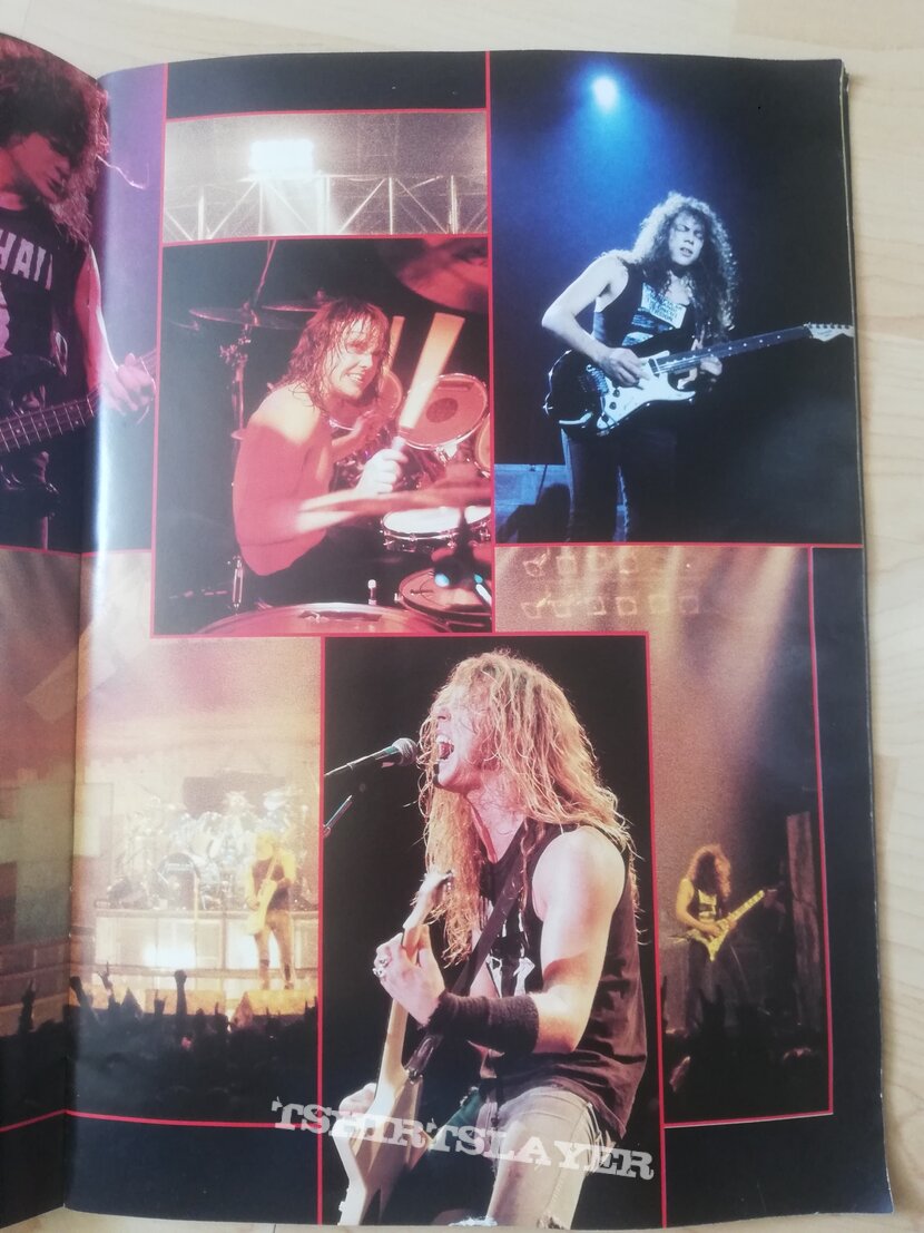 Metallica Monsters of rock - Tour book 87