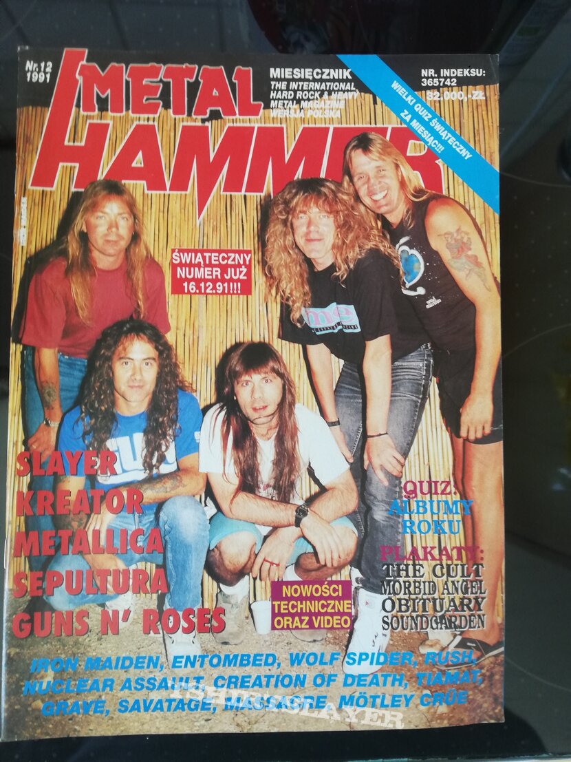 Grave Metal Hammer - 12/91 Grave Metal Hammer - 12/91