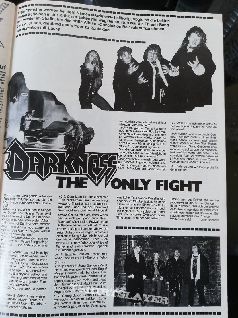 Horror infernal - April 89