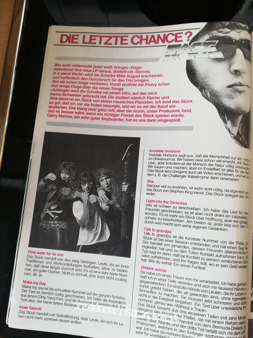 Horror infernal - April 89