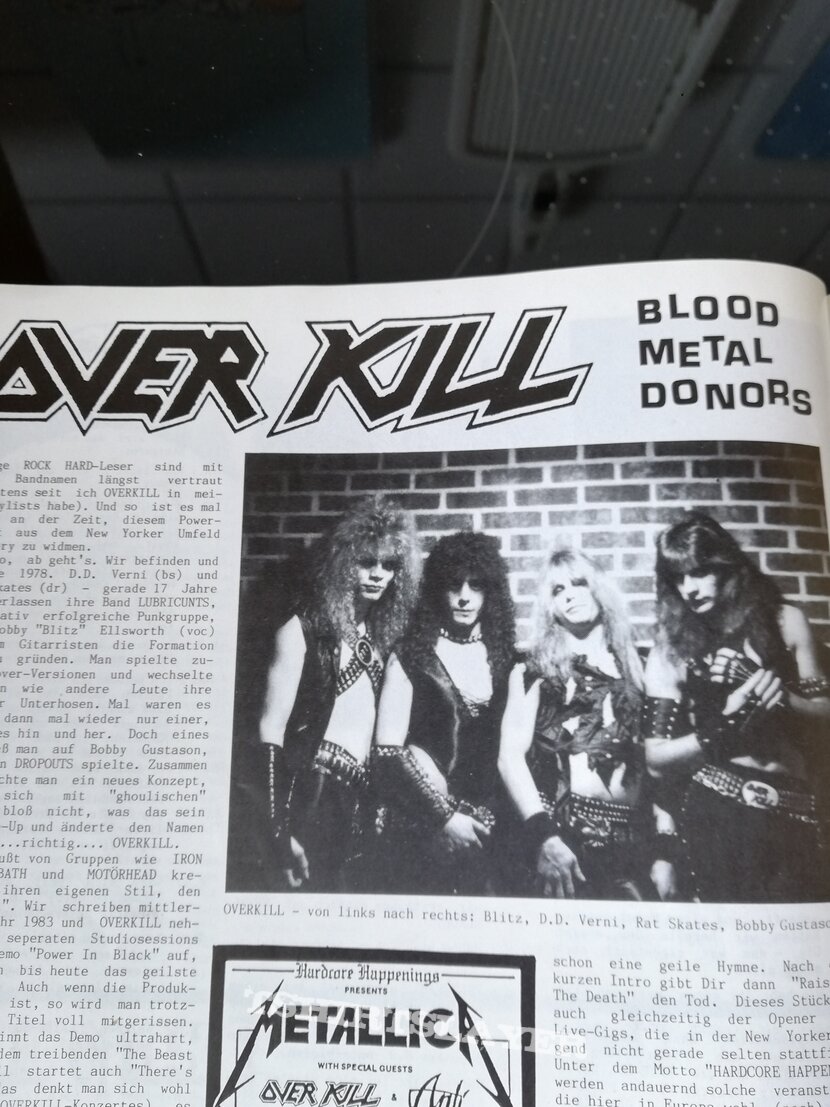 Avenger Rock hard - 10/1985