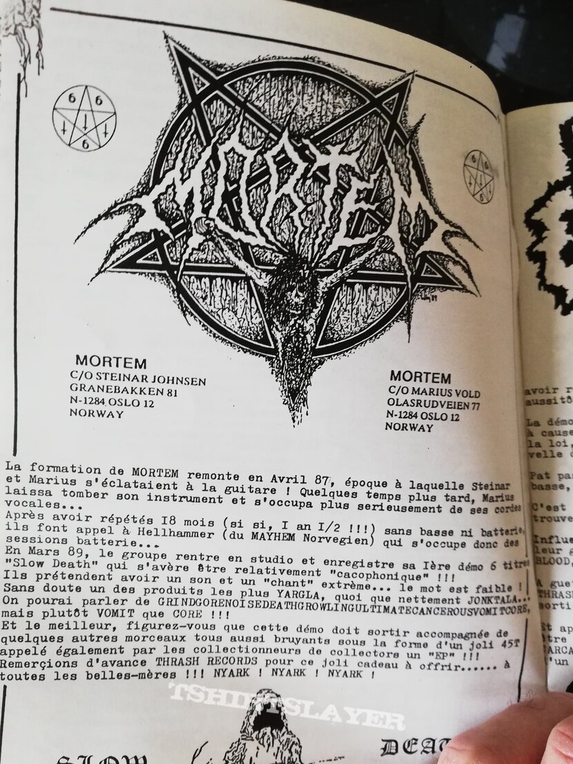Mortem Putrid - Fanzine Mortem Putrid - Fanzine