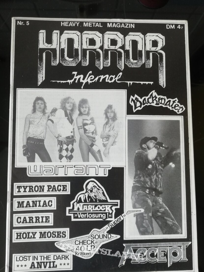 Holy Moses Victory  Horror infernal - no 5, 1986