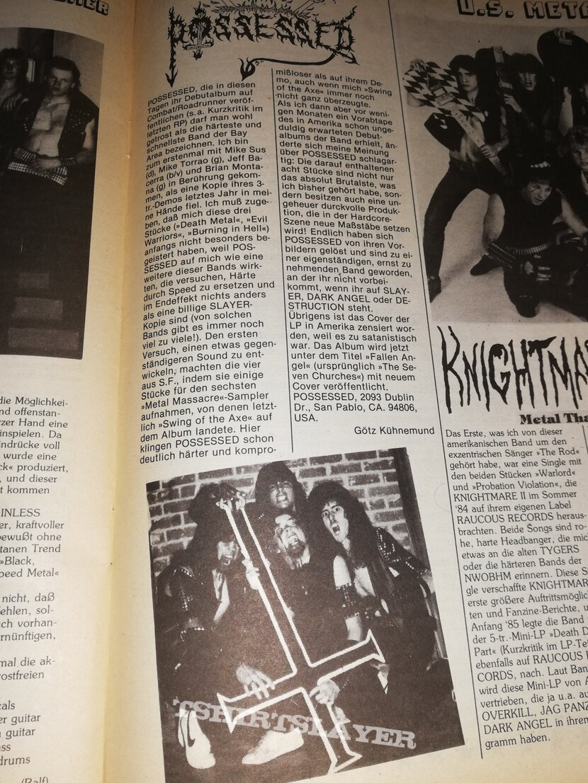 Possessed Rock power - magazin 85