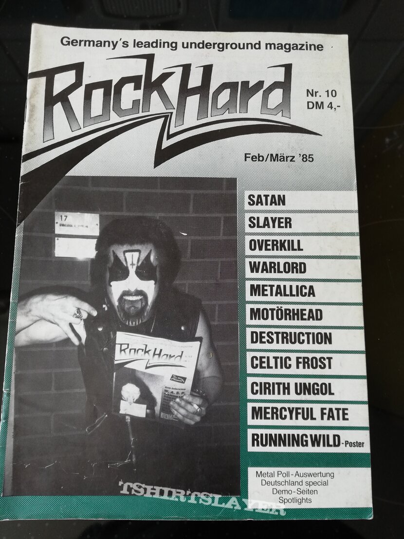 Avenger Rock hard - 10/1985