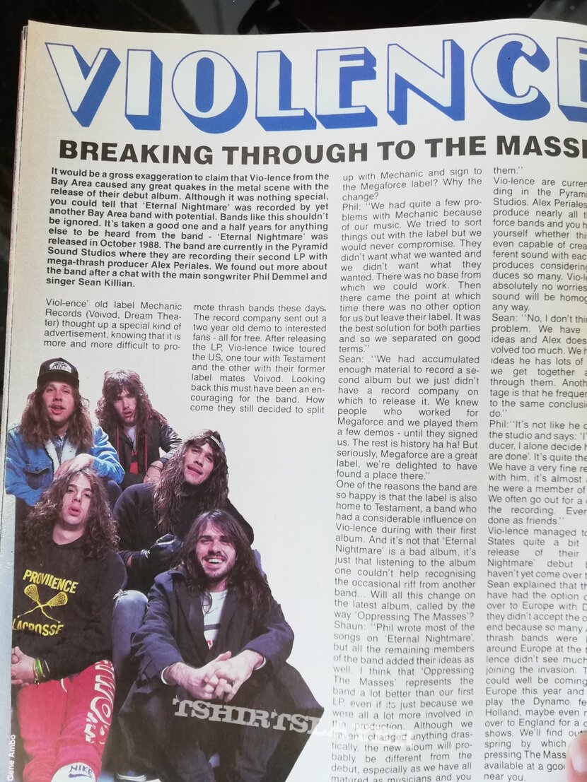 Sanctuary Metal Hammer - 12 Mar 90