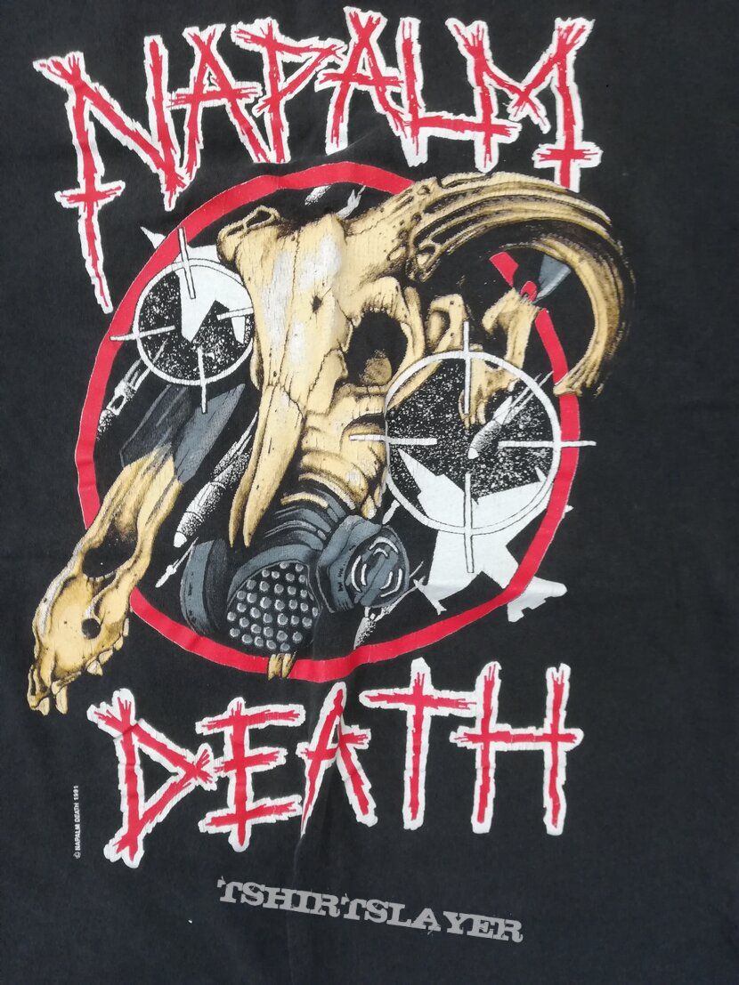Napalm Death - us tour 91