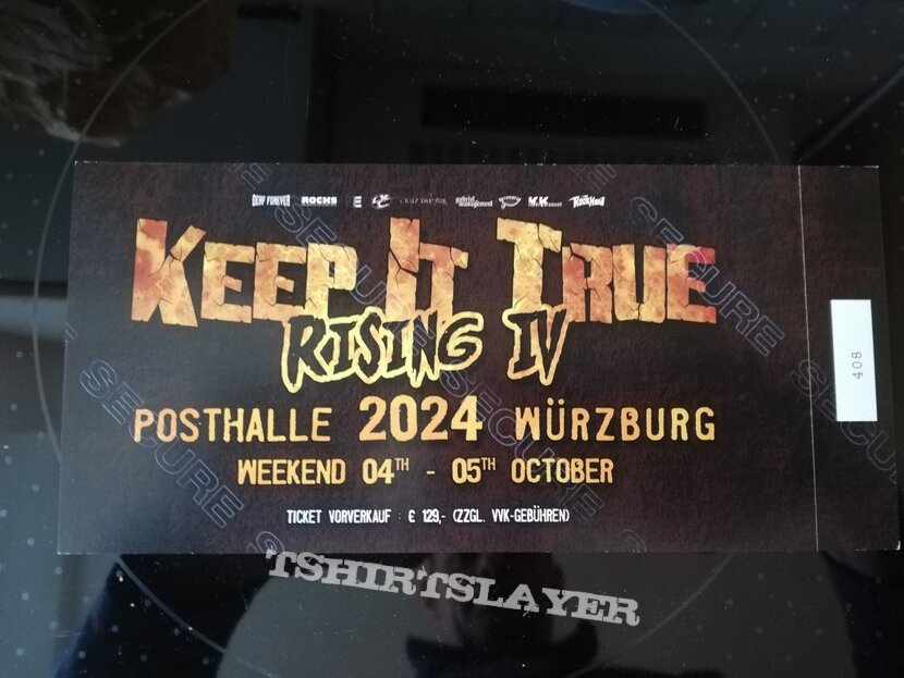 Crimson Glory Keep it true rising - festival ticket 